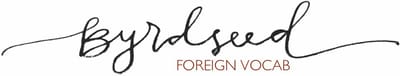 Foreign vocab logo