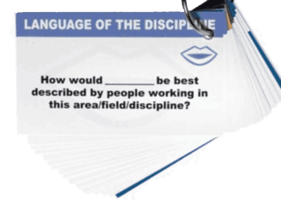 depth and complexity - language of the discipline