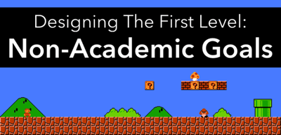 Ask about students’ goals beyond grades