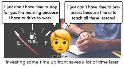 Invest time up front to save LOTS of time latrer.
