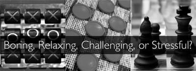 Is a task boring or relaxing? Challenging or stressful?