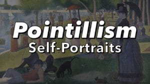 Self Portraits: Pointillism