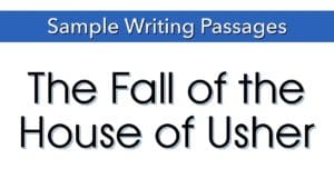 Writing Sample: The Fall of the House of Usher