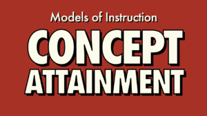 Writing Concept Attainment Lessons