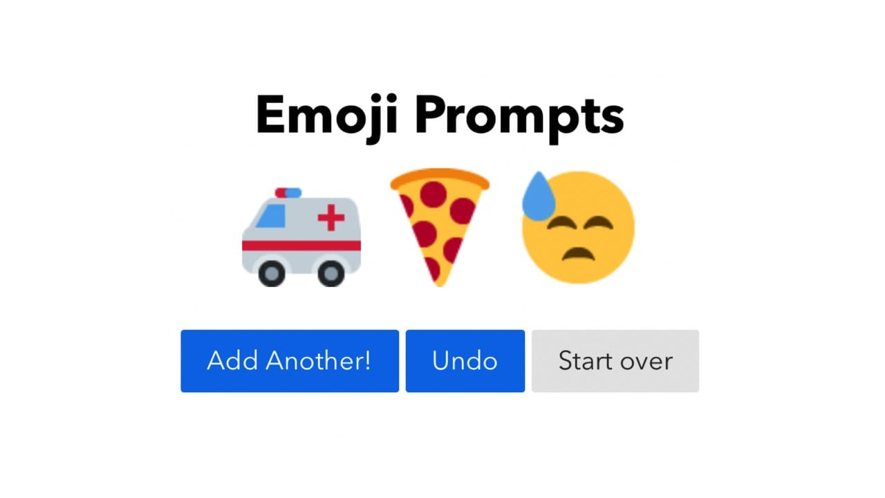 Random Emoji Prompt Generator (members only)