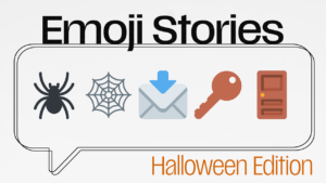 Halloween Emoji Story 🕷️