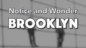 Notice, Wonder: Brooklyn