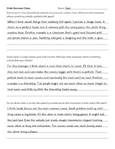 worksheet