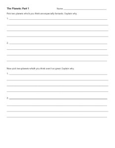 worksheet