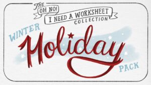 Holiday Worksheets
