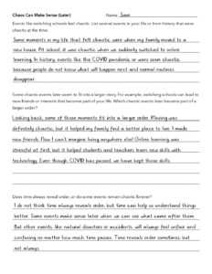 worksheet