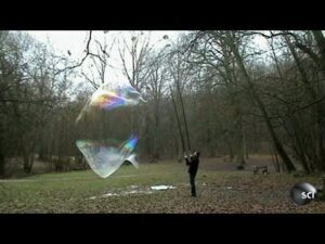 How Chemistry Creates Really Big Bubbles