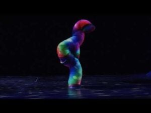 Neon Human Slinkies