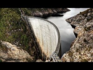World Record Basketball Shot off a Dam