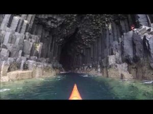 Kayaking Into Fingal’s Cave
