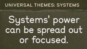 Systems’ Power Can Be Spread Out or Focused