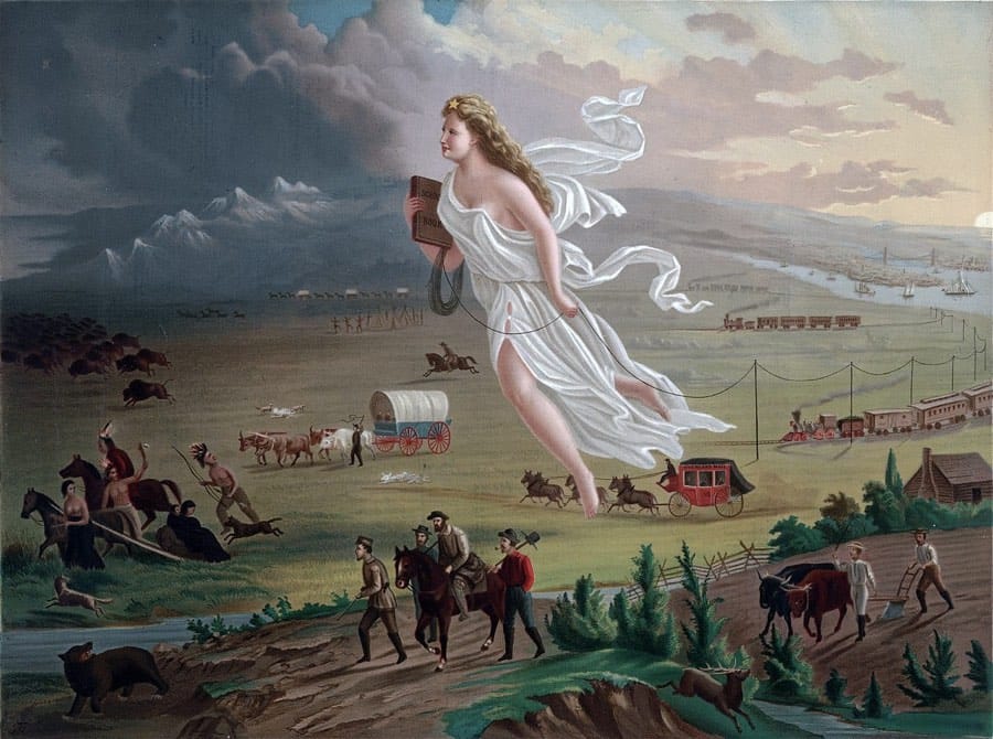 the painting American Progress